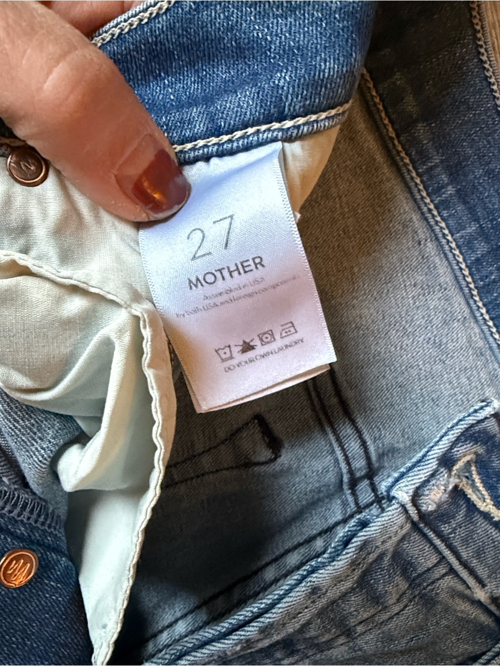MOTHER the stunner ankle fray Jeans - Picture 3 of 4